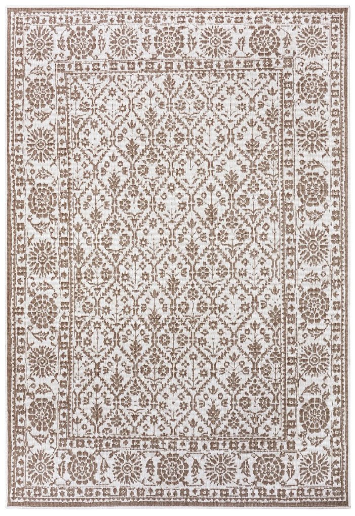 NORTHRUGS - Hanse Home koberce Kusový koberec Twin-Wendeteppiche 105432 Linen – na von aj na doma - 80x250 cm