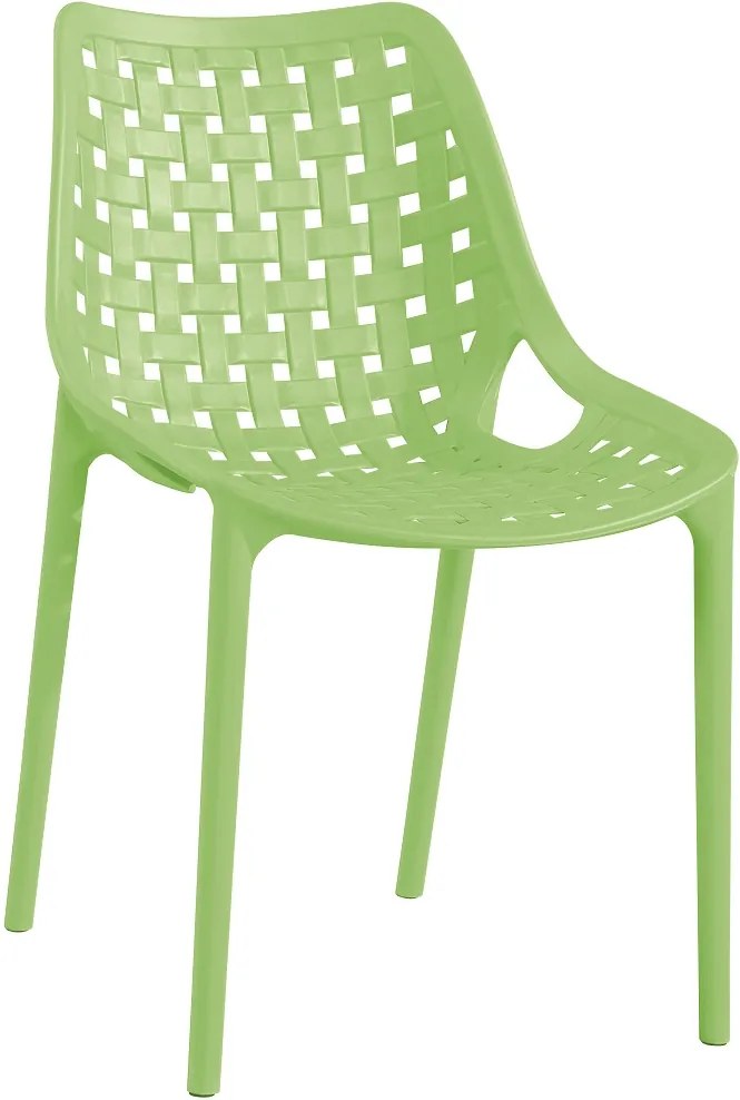 >> TERY plastová stolička, zelená