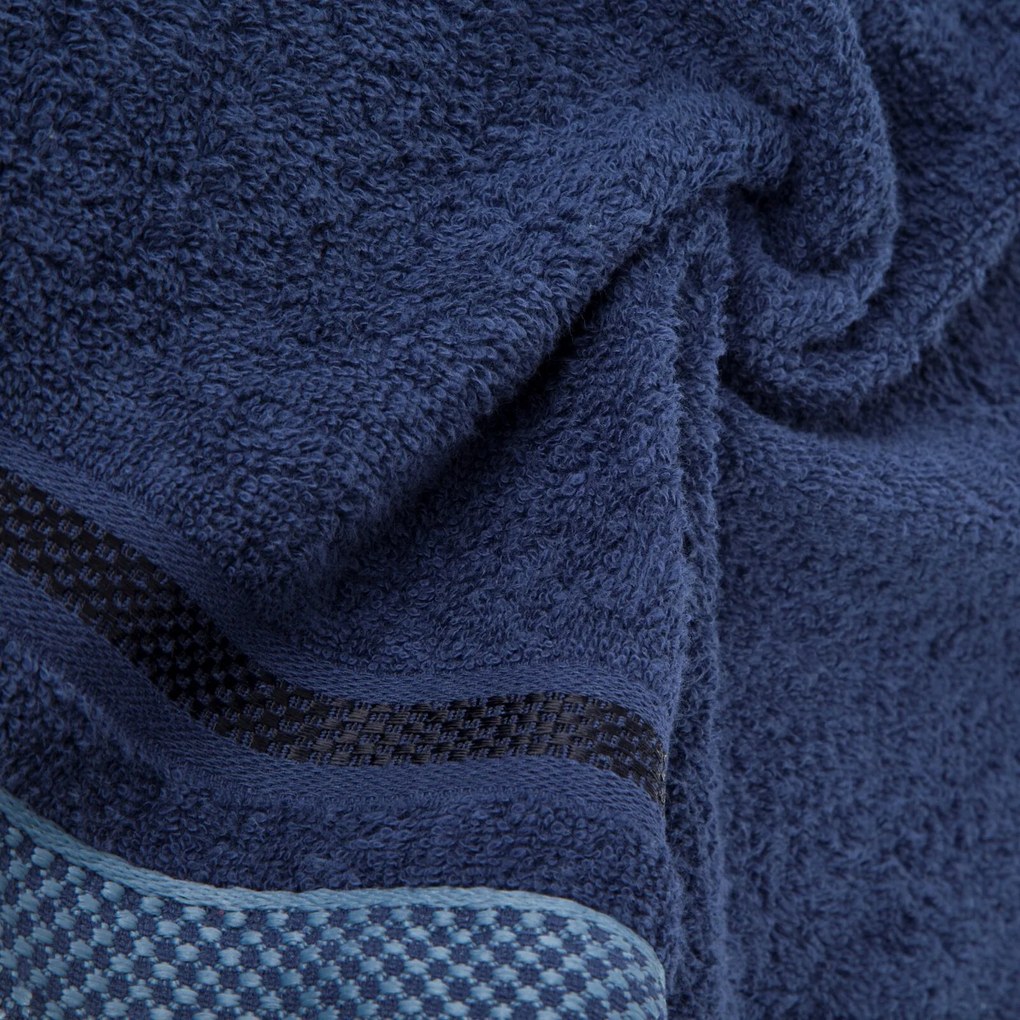 FROTÉ UTERÁK ABBIE 50X90 CM TMAVOMODRÁ