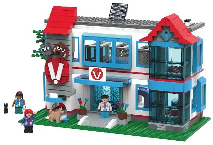 lupilu® Stavebnica Clippy L (veterinárna klinika) (100395513)