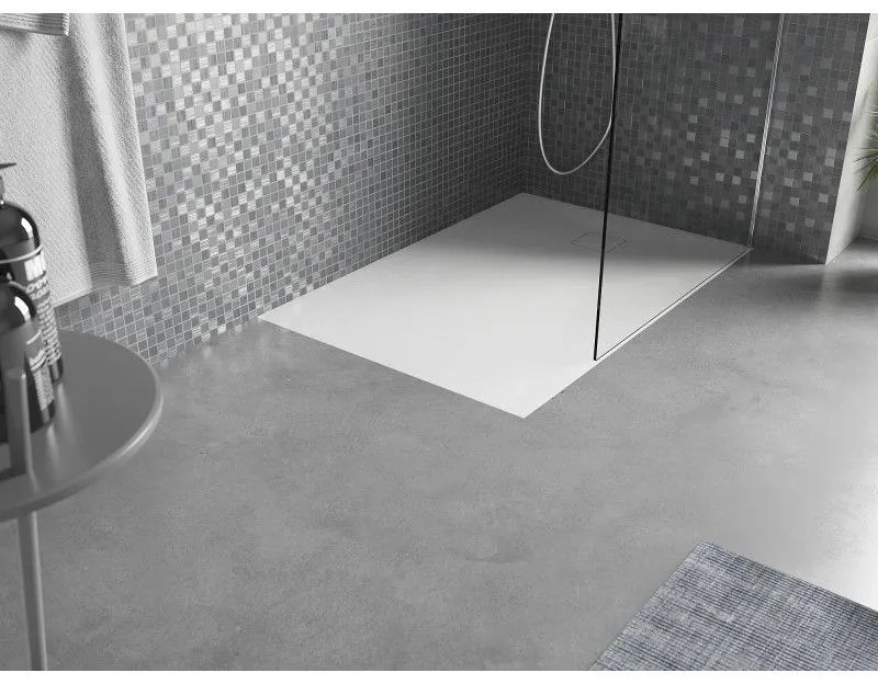 Mexen Bert, SMC obdĺžniková sprchová vanička 110 x 70 cm, biela, 4K107011