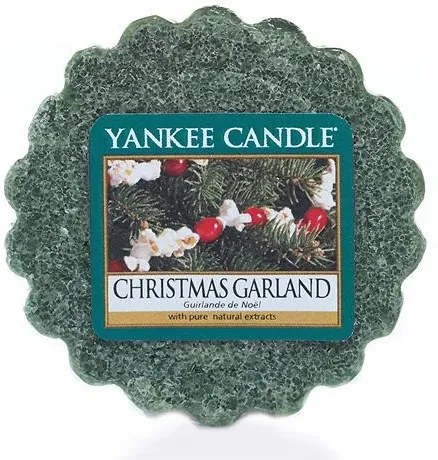 Vonný vosk Yankee Candle Vianočný veniec, 22 g