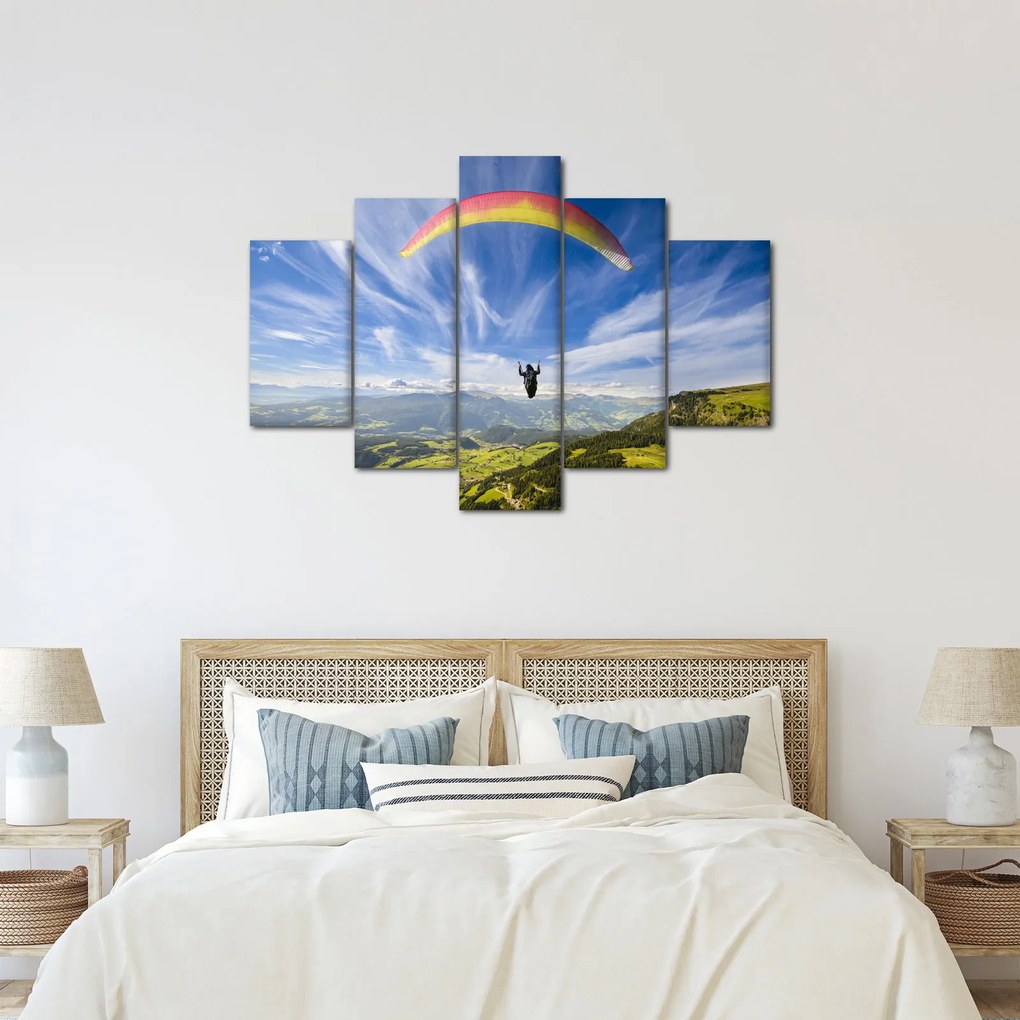 Obraz - Paragliding (150x105 cm)