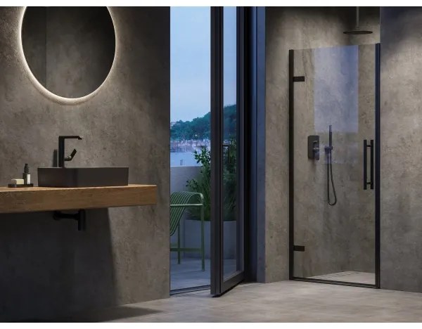 Ravak X0VV40300Z1 - Sprchové dvere COOL 80x195 cm čierne