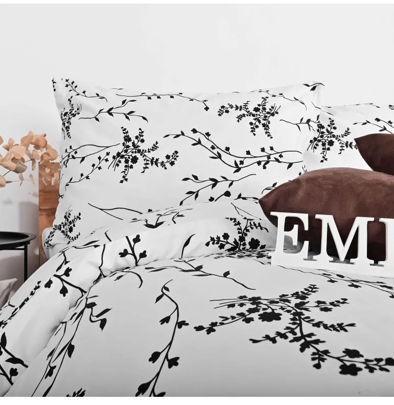 Obliečky Talin satén EMI, Predĺžený set jednolôžko obsahuje 1x 140x220 + 1x 70x90