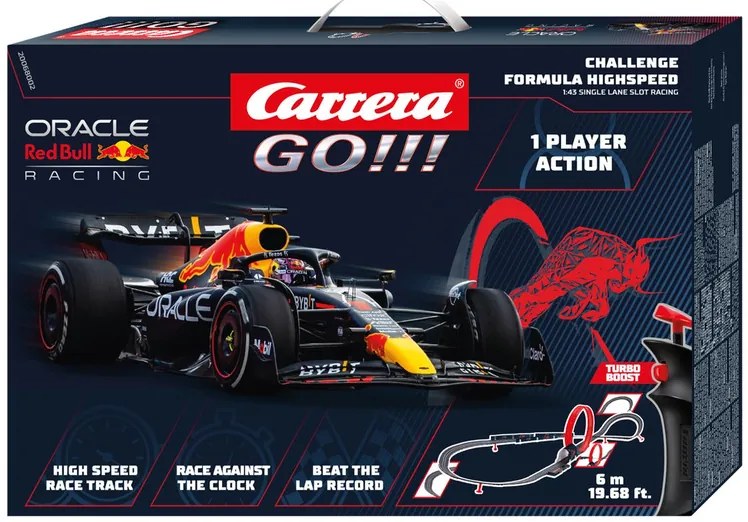 Carrera Go!!! Challenge Autodráha pre 1 hráča (Red Bull)  (100371773)