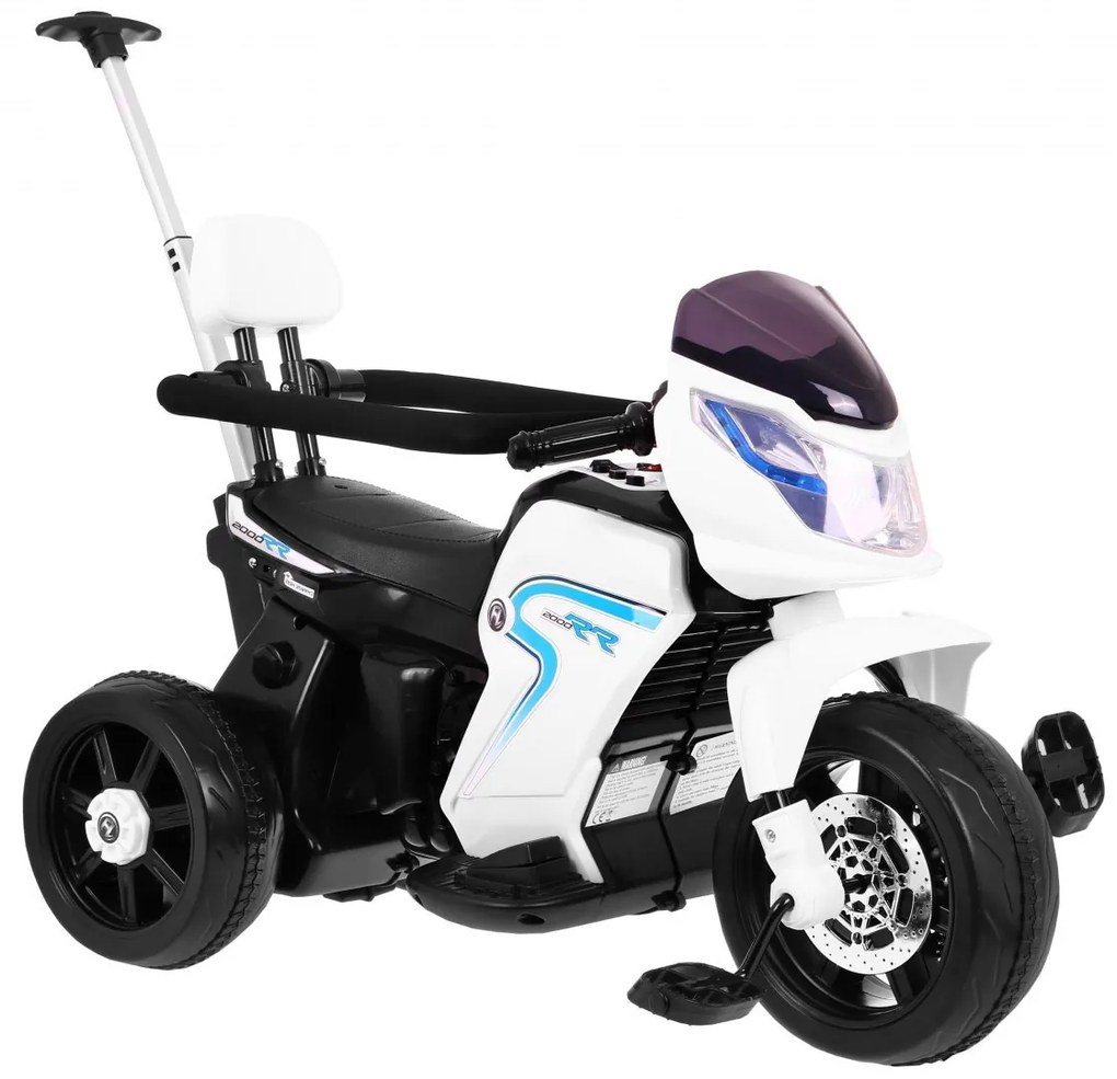RAMIZ ELEKTRICKÁ MOTORKA BIKE - BIELA - 1x20W - 6V/4.5Ah - 2022