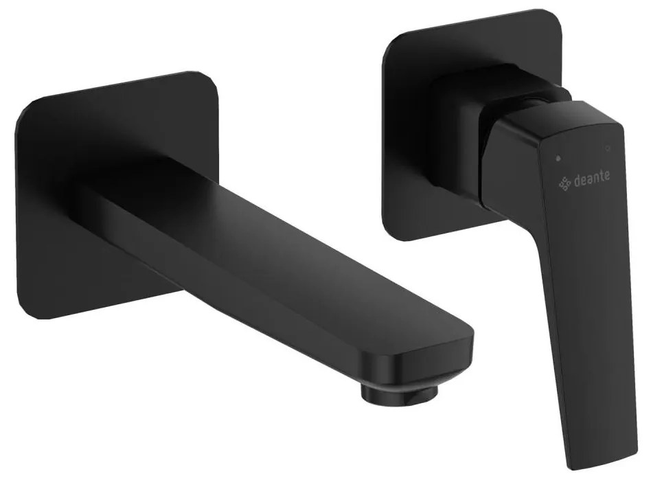 Deante BQL_N54L - Umývadlová batéria pre podomietkovú inštaláciu BLUR čierna