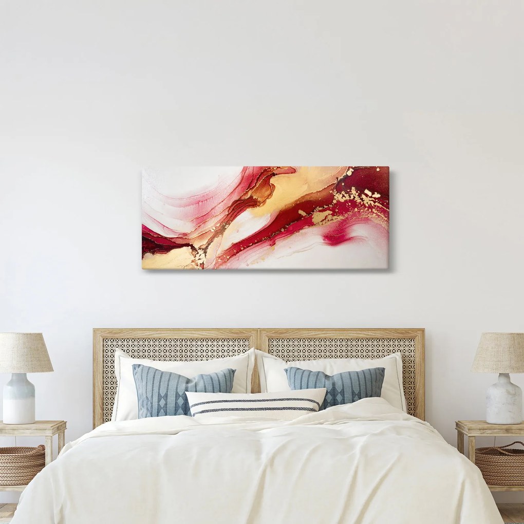 Obraz - Abstrakcia (120x50 cm)