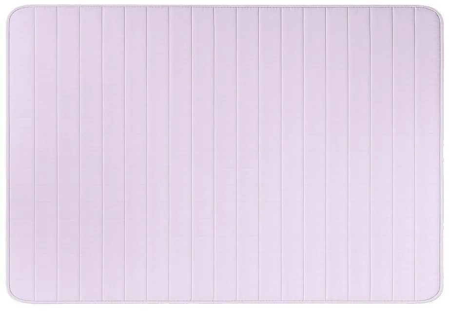 Letná prikrývka prešívaná 140x200 cm s poťahom na vankúš SUMMER 70x90 cm, fialová