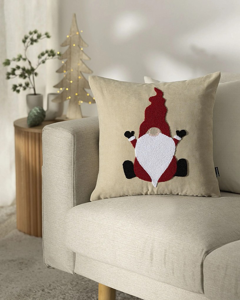 Obliečka na vankúš Christmas Gnome 43x43 cm