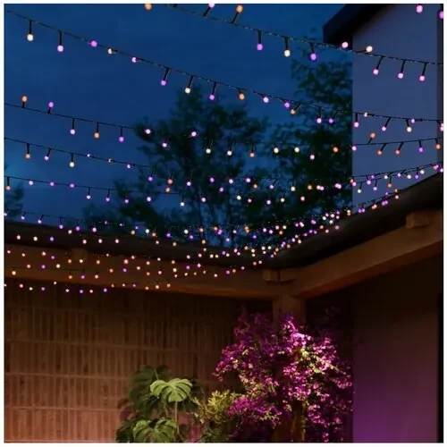 Philips Hue 8720169246621 svetelná LED Waca reťaz Festavia, 1x 14 W 2000-6500K RGB IP54, 20 m