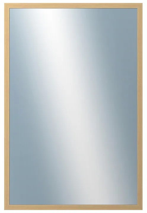 DANTIK - Zrkadlo v rámu, rozmer s rámom 40x60 cm z lišty KASSETTE jaseň malá (2864)