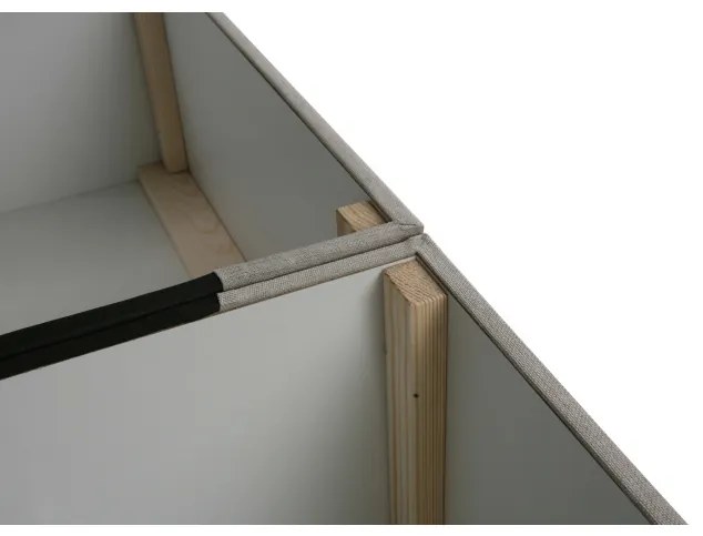 Čalúnená posteľ boxspring 180x200 SAMANTA - modrozelená