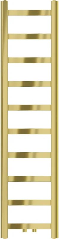 Mexen, kúpeľňový radiátor Mexen Bolt 1200 x 300 mm, 189 W, zlatý - W126-1200-300-00-50