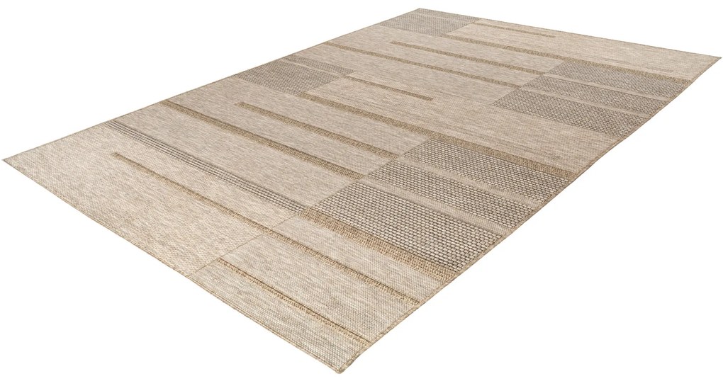 Kusový koberec My Oslo 706 Taupe - na von aj na doma, 80x150, hnedá, chodba / predsieň, Obsession