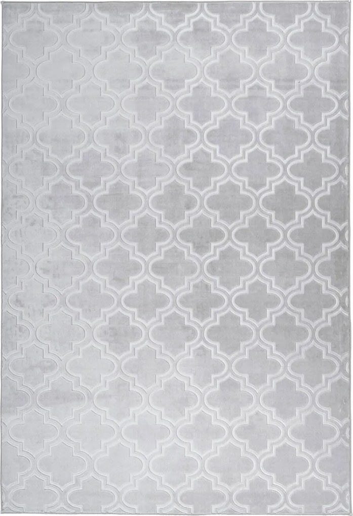 XXXLutz PLOCHO TKANÝ KOBEREC, 120/170 cm sivá, modrá - Online Only bytové doplnky - 005937110001