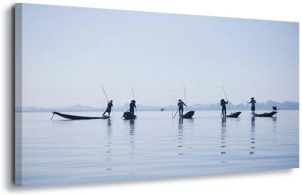 GLIX Obraz na plátne - Fishermen 60x40 cm