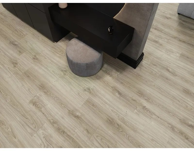 Mexen Madison, vinylová podlaha 1240x182 mm SPC 6,5 mm, IXPE 1,5 mm, 4-stranná V-drážka, dub, F1045-1240-182-505-4V1-01