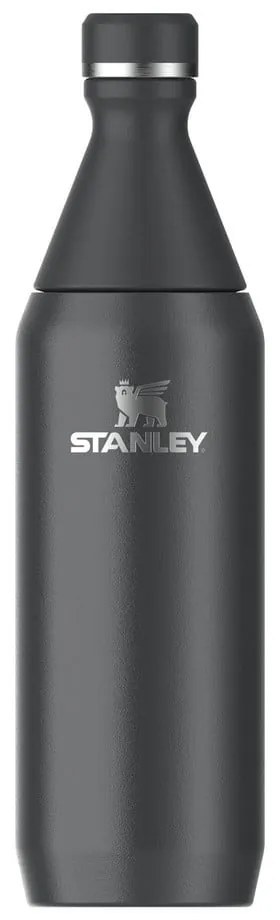 Čierna termofľaša z nehrdzavejúcej ocele 600 ml All Day Slim Bottle Black – Stanley