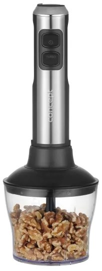 Concept TM5520 - Tyčový mixér s príslušenstvom 1500W/230V čierna/nerez