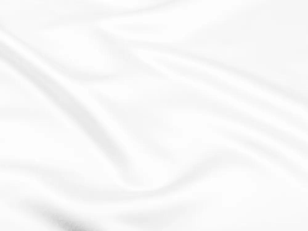 Biante Dekoračný záves TF-027 Biely bez vzoru - š. 150 cm 150x260 cm