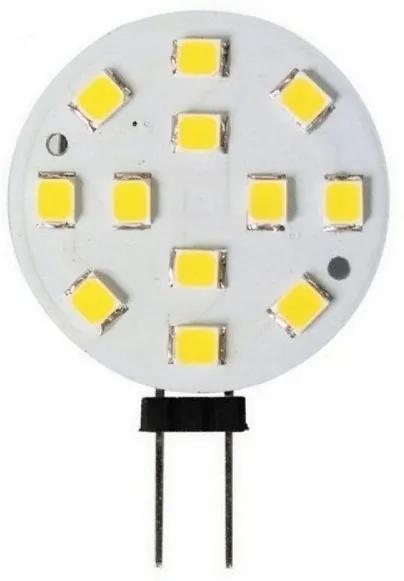 ECOLIGHT LED žiarovka G4 - 2W - 180 lm - SMD - studená biela