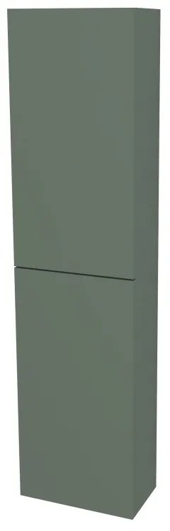 Mereo Aira, kúpeľňová skrinka 170 cm vysoká, ľavé otváranie, Multidecor, Zelená Verde, MER-CN794LNZEV1