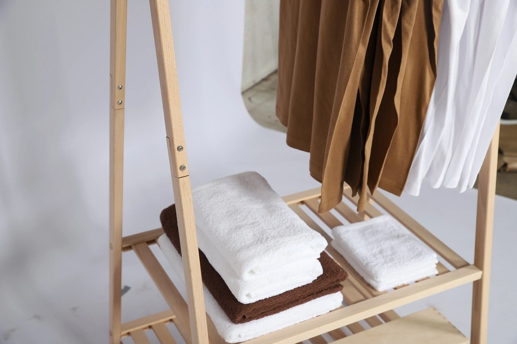 Drevený stojan na oblečenie RTB_L Buk