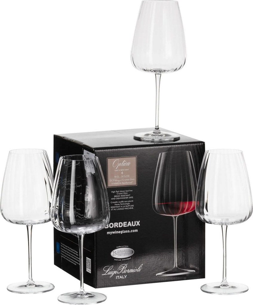Poháre na víno Ottico 4ks 700ml