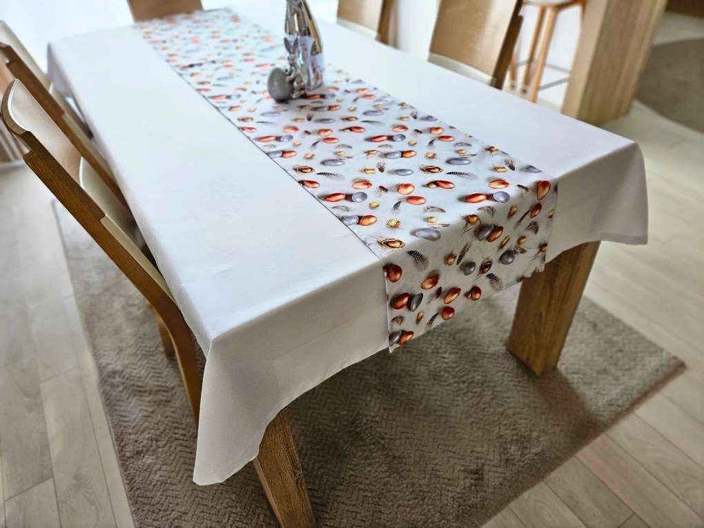 Dekorstudio Veľkonočný behúň s potlačou - Vzor 7 Rozmer behúňa (šírka x dĺžka): 40x110cm