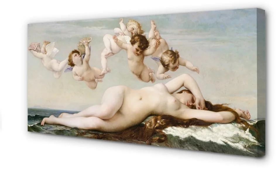 Obraz canvas Zrodenie Venuše 140x70 cm