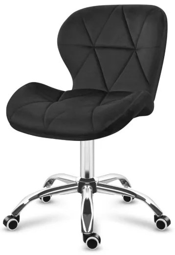 Kancelárska stolička Mark Adler - Future 3.0 Black Velur