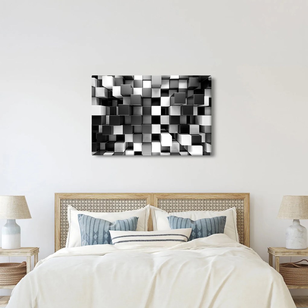 Obraz - Kocky (90x60 cm)
