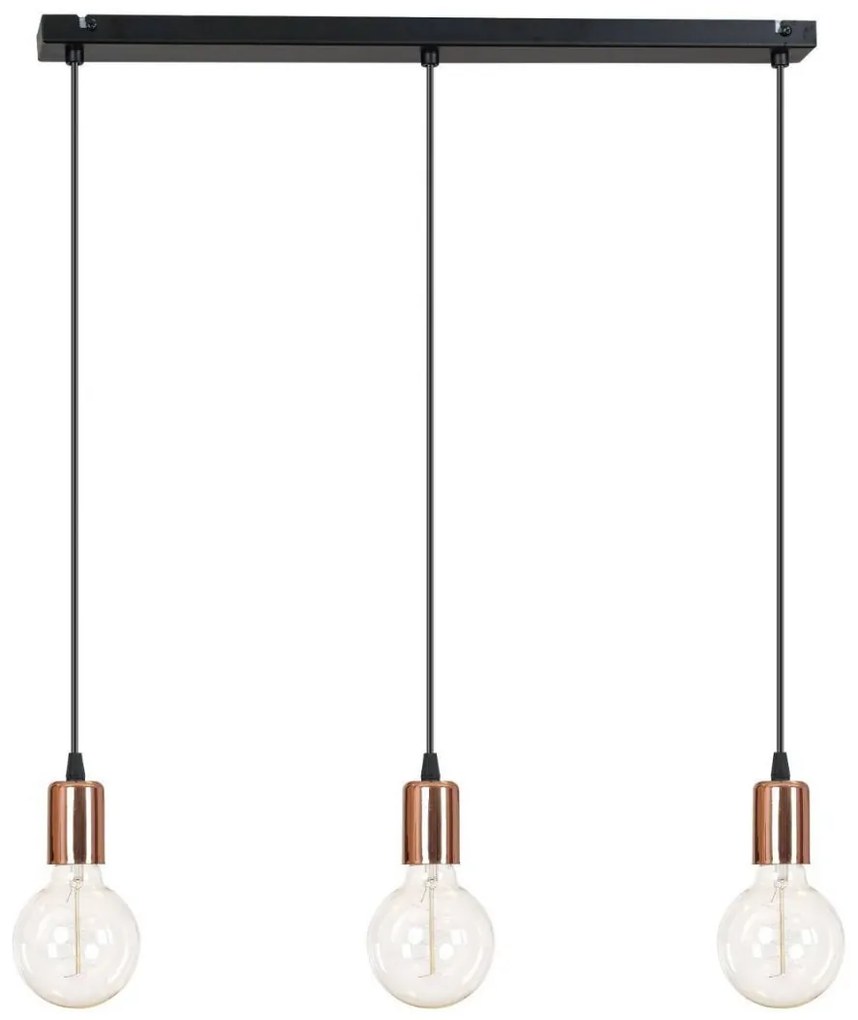 Závesné svietidlo Edison, výber z 3 farieb