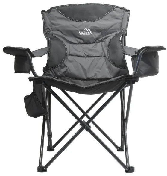 Skladacia kempingová stolička šedá