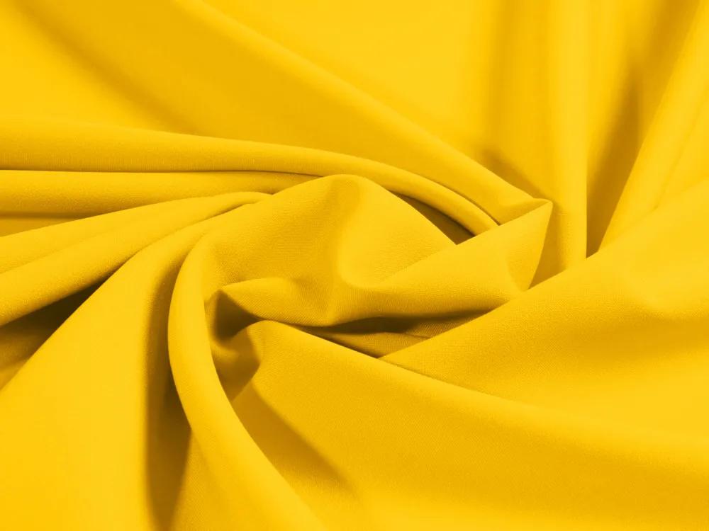 Biante Dekoračná obliečka na vankúš Rongo RG-029 Sýto žltá 40 x 40 cm
