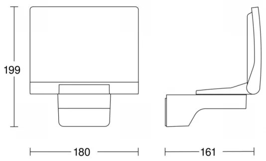 STEINEL 068080 - LED Vonkajší reflektor XLED PRO LED/19,5W/230V IP44 3000K