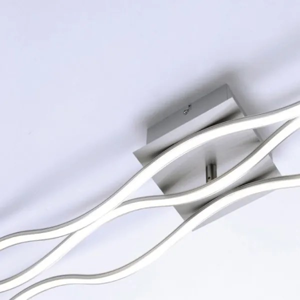 Leuchten Direkt 15167-55-LED Prisadený luster WAWE 2xLED/12,5W/230V+1xLED/17W