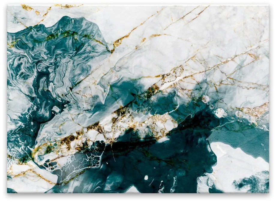 Obraz Styler Glasspik Marble, 80 × 120 cm