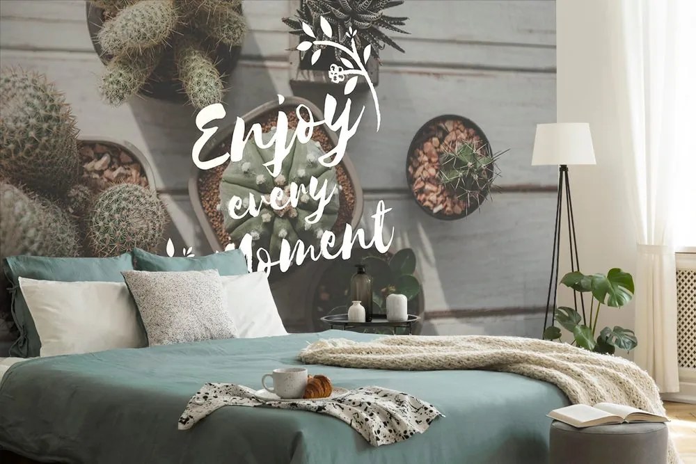 Tapeta s citátom - Enjoy every moment