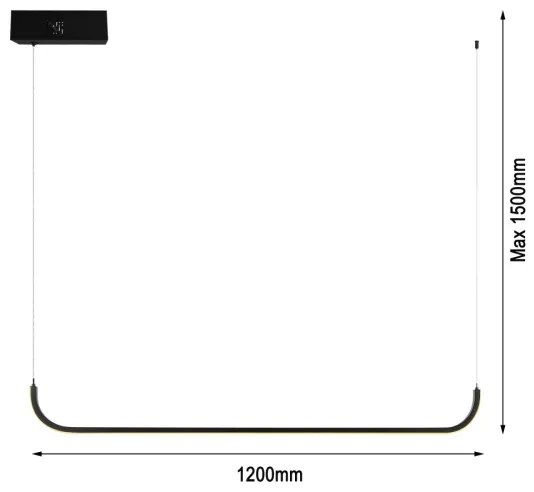 Immax NEO 07221L - LED Stmievateľný luster na lanku LITE PATTINI LED/26W/230V + DO