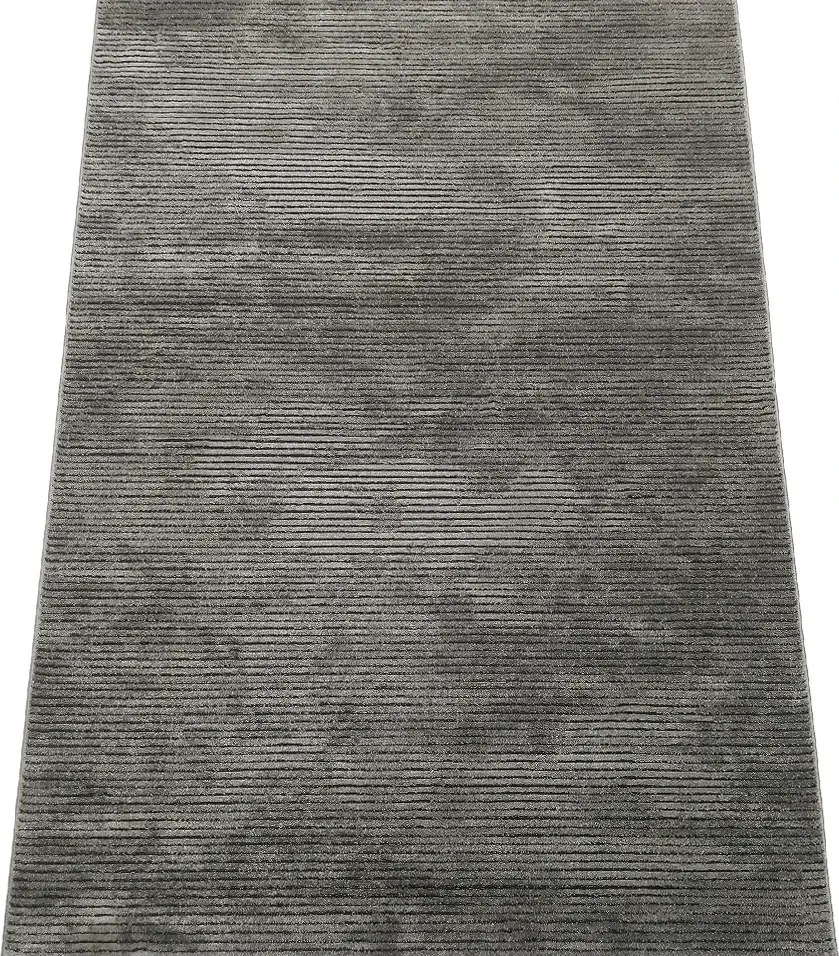 BE Koberec Eforia 9551 GREY – sivý obdĺžnikový Rozmer: 80x150 cm