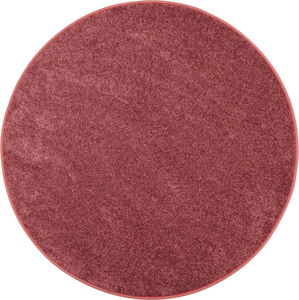 AKCIA: 80x80 (průměr) kruh cm Kusový koberec Capri terra kruh, oranžová, chodba / predsieň, Vopi