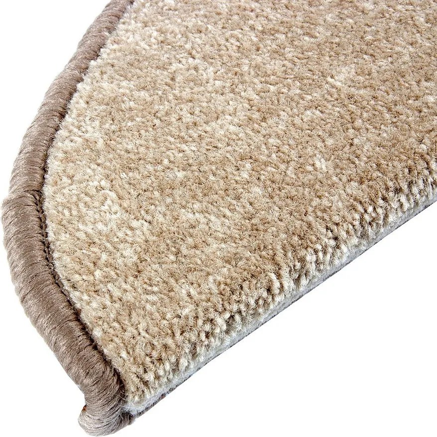 Nášľapy na schody Eton béžový polkruh, samolepiaci - 24x65 polkruh (rozmer vrátane ohybu) Vopi