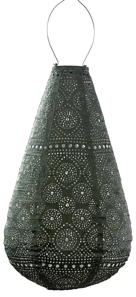 Lumiz SOLÁRNY LAMPÁŠ DROP 48X28 CM ZELENÁ
