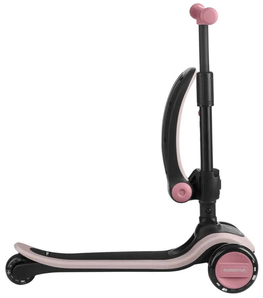Kolobežka 2v1 Treo Pink
