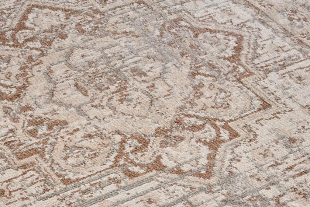 Hanse Home, Kusový koberec Terrain 105597 Sand Cream Brown, 80x120, hnedá, obývacia izba