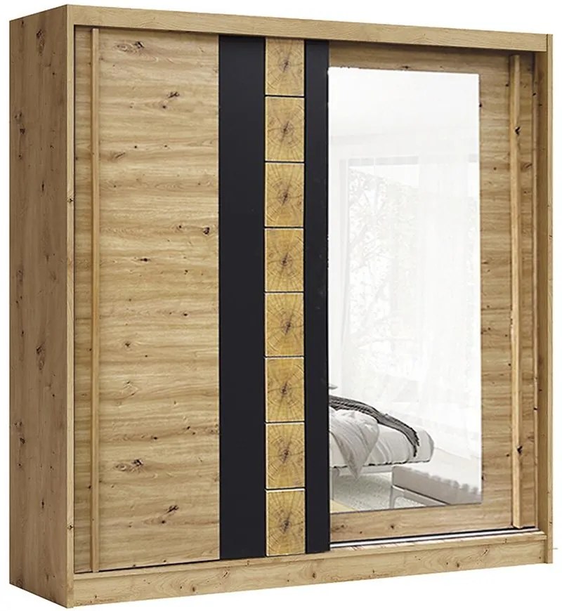 Skriňa Avantgarde AV-1-200 artisan/grafit