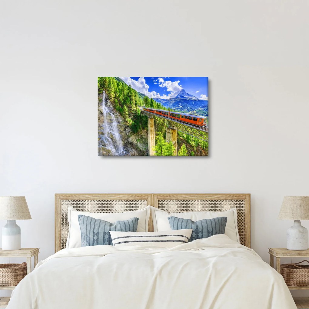 Obraz - Matterhorn, Zermatt, Valais, Švajčiarsko (70x50 cm)